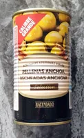 Aceitunas verdes rellenas de anchoa