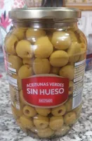 Aceitunas verdes sin hueso