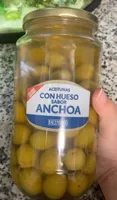 Aceitunas con hueso anchoa