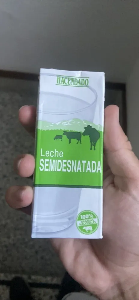 Leche Semidesnatada