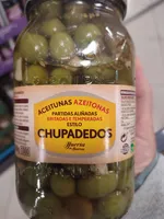 Aceitunas partidas aliñadas estilo chupadedos