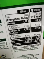 Leche semidesnatada