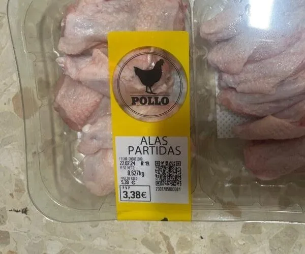 Alas partidas Mercadona