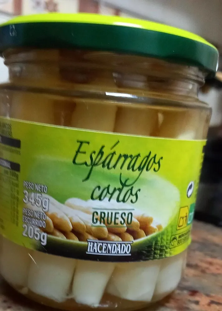 Espárragos cortos Grueso