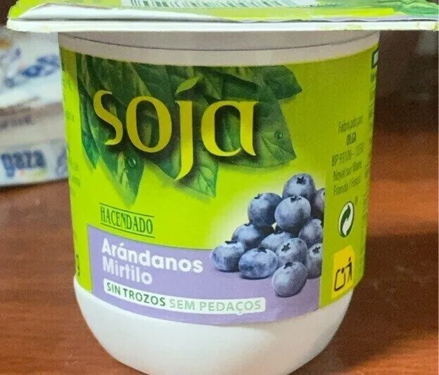 Yogur doja arandanos
