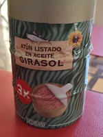 Atún listado en aceite girasol