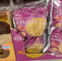 Tortitas de maíz sabor jamón serrano