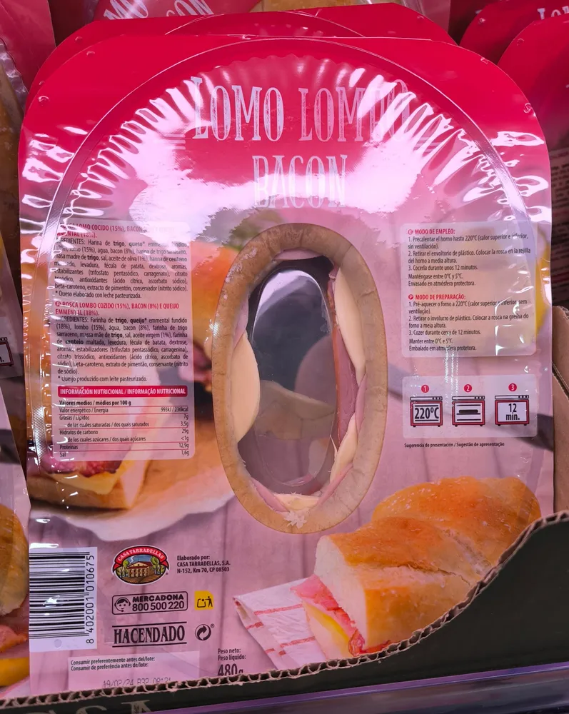 Rosca Lomo Bacon