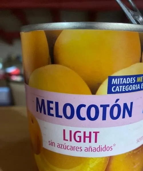 Melocotón light sin azúcares añadidos