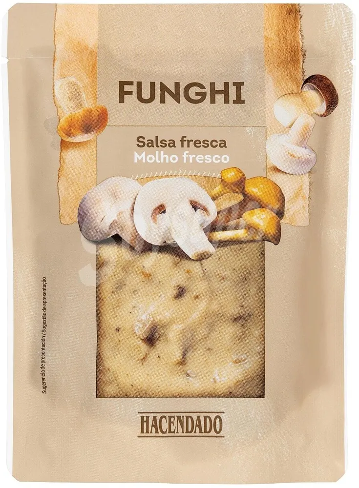 Salsa fresca funghi