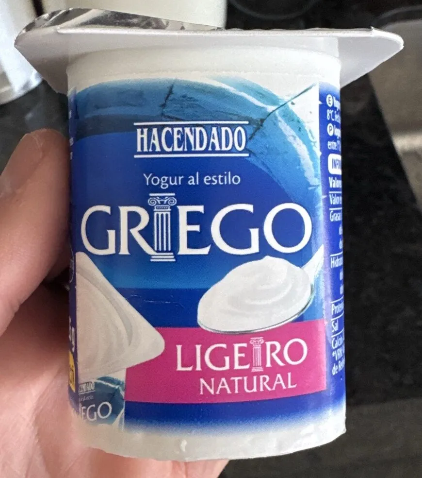 Yogur griego ligero