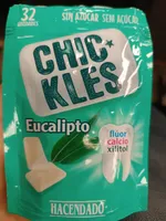 Chicles eucalipto