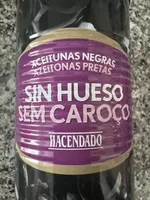Azeitonas negras sem caroço