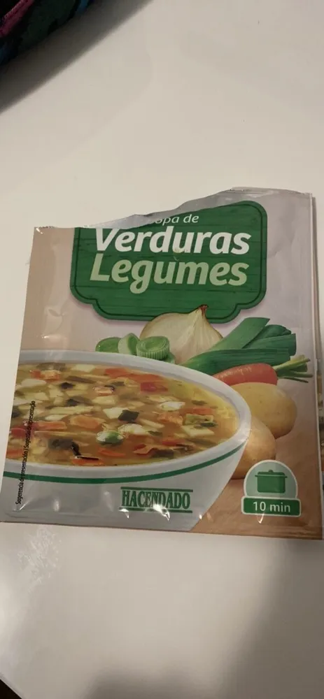 Sopa de Verduras Legumes