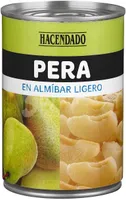 Pera en almíbar ligero