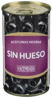 Aceitunas negras sin hueso