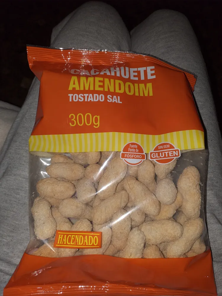 cacahuete tostado sal