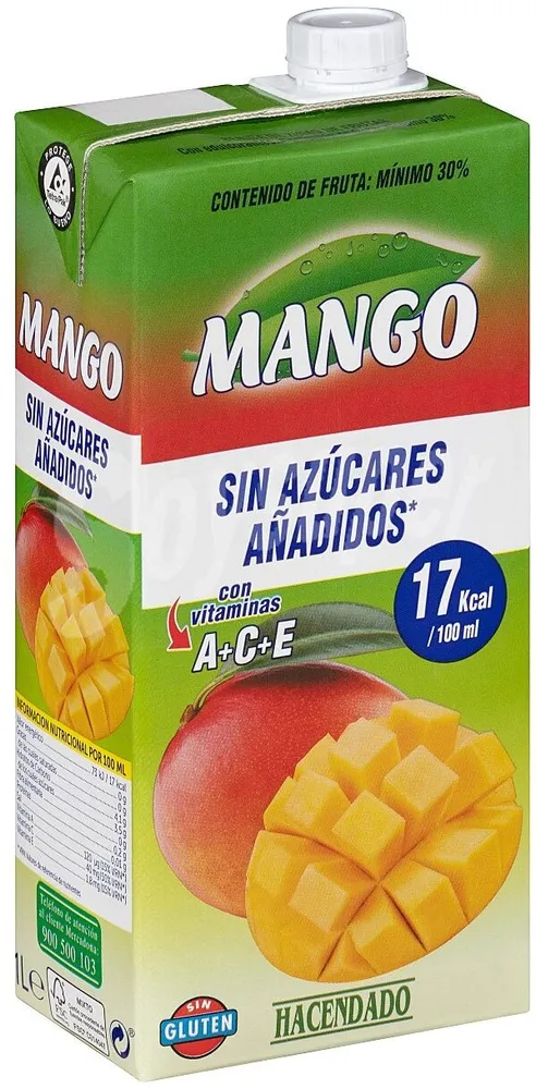 Zumo de mango