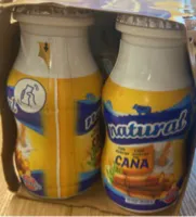 Yogur para beber natural con azúcar de caña