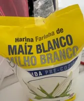 Harina de maiz blanco
