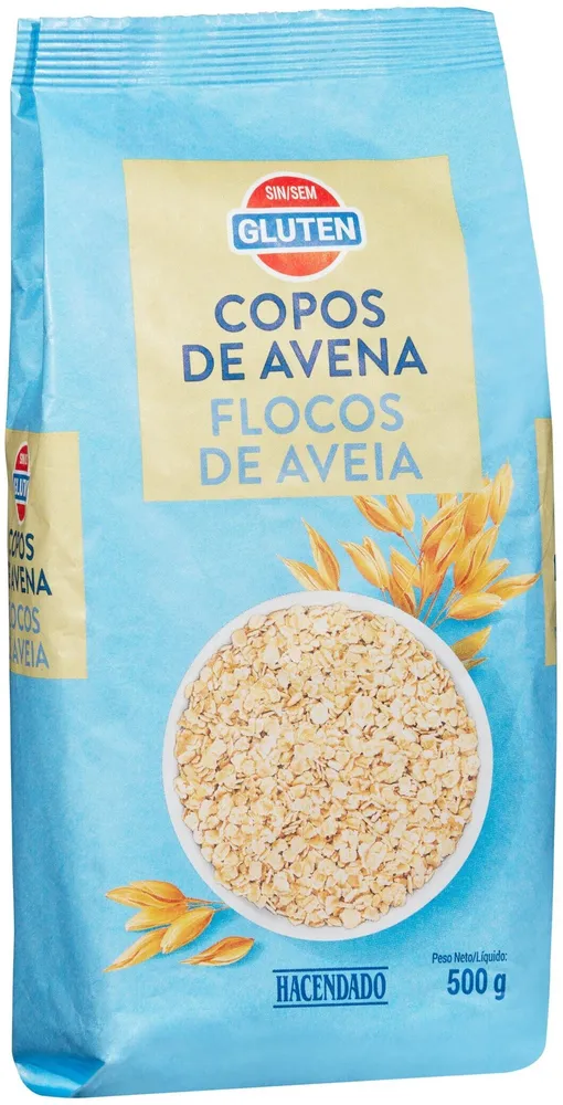 Copos de avena sin gluten