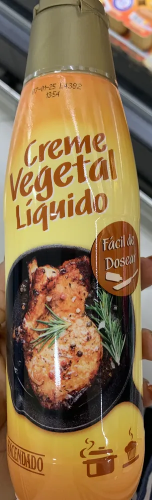 Creme Vegetal Líquido