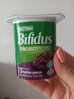 Bífidus probióticos con ciruelas pasas