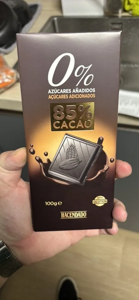 Chocolate 85% 0 Acucar