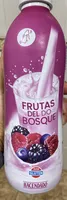 Leche Fermentada para beber con pulpa de frutas del bosque