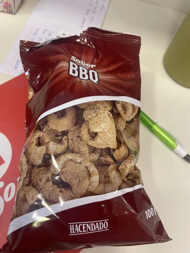 Torreznos sabor barbecue