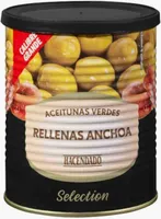 Aceitunas verdes Rellenas Anchoa