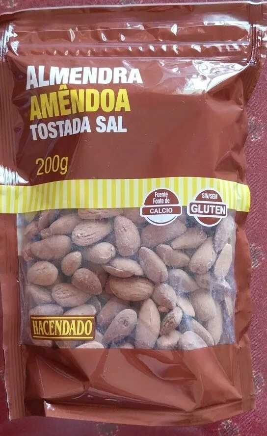 Almendra tostada sal