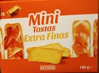 Mini tostas extra finas