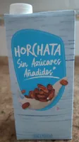 Horchata sin azúcares añadidos