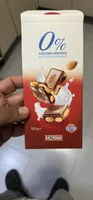 Chocolate con leche y almendras enteras con edulcorante