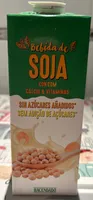 Bebida de soja con calcio & vitaminas sin azúcares añadidos