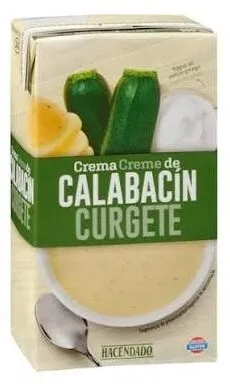 Crema de calabacín