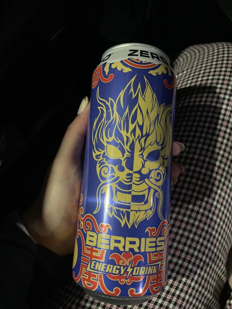 Energy Drink Zero Berries