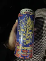 Energy Drink Zero Berries