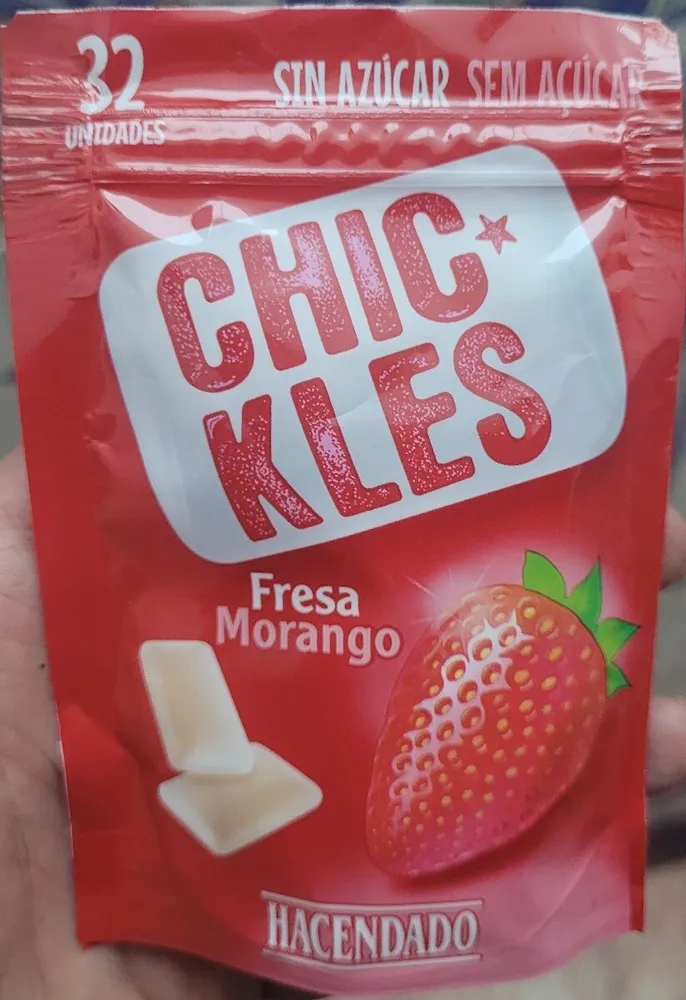 Chicles fresa