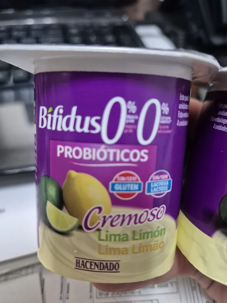Bífidus cremoso lima limón