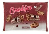 Crujientes barritas con relleno De galleta con pepitas de chocolate