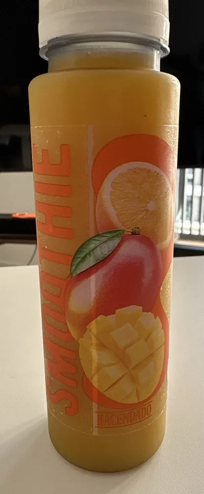 Zumo De Frutas Con Puré De Mango