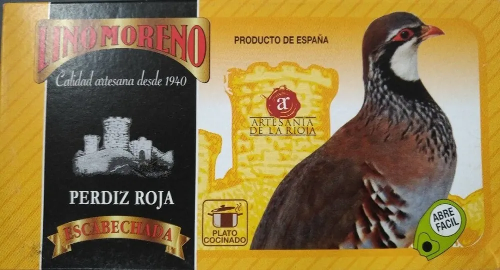 Perdiz Roja Escabechada
