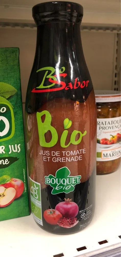 Jus de tomate et grenade