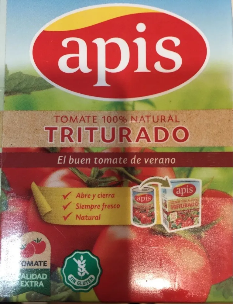 Tomate triturado natural
