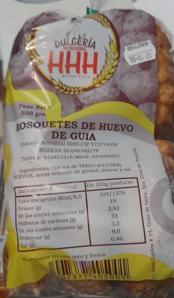 Rosquetes de huevo