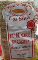 pan de molde sin corteza