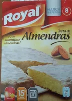 Preparado el polvo para hacer una tarta de almendras