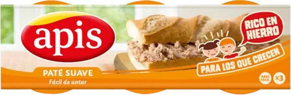 Paté de hígado de cerdo suave